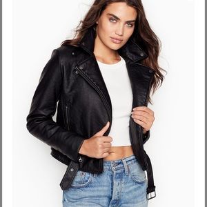 Victoria’s Secret leather jacket